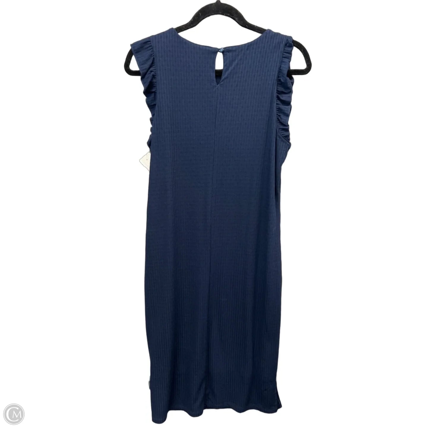 Dress Casual Maxi By Maurices In Navy, Size: L