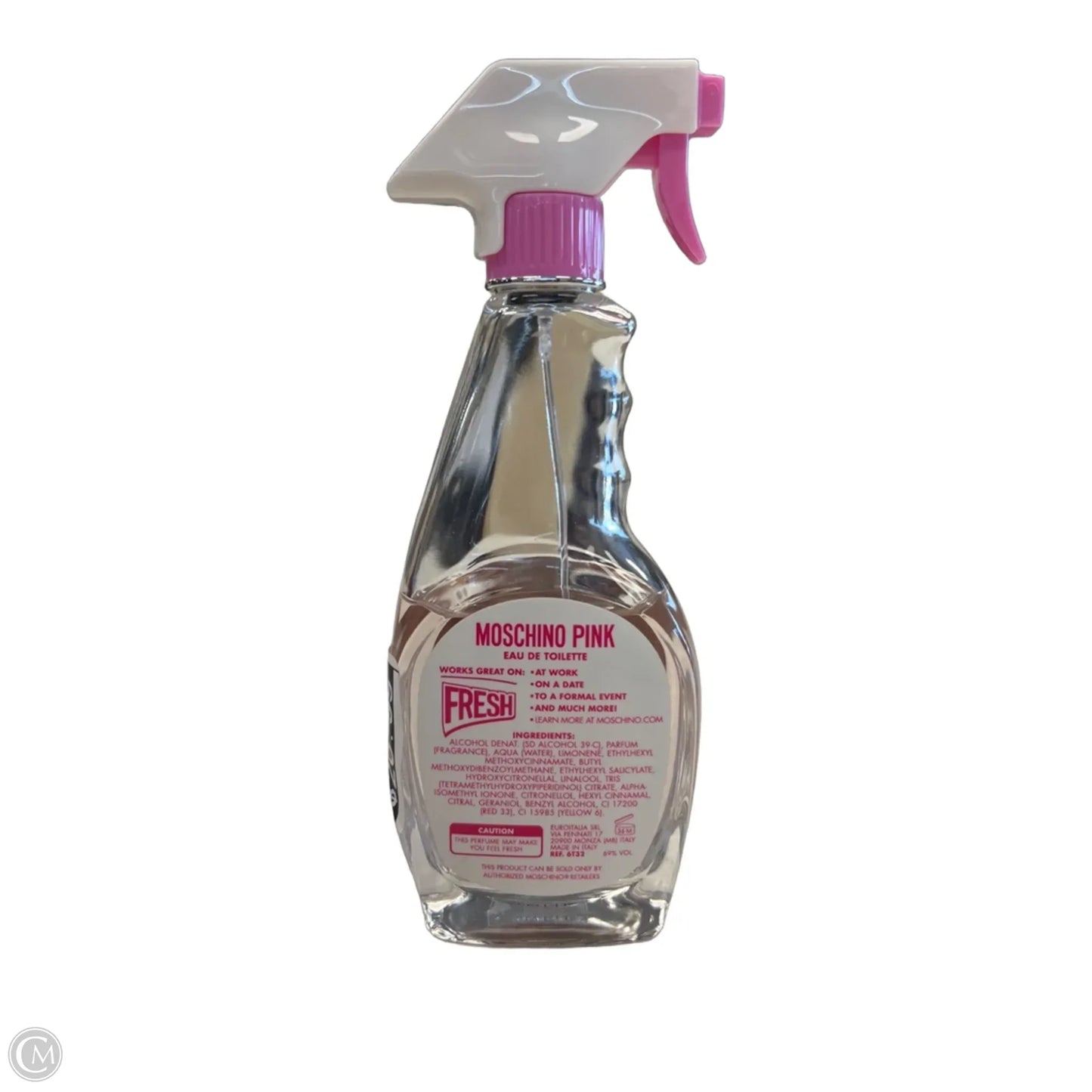 Fragrance Luxury Designer By Moschino, Size: Small