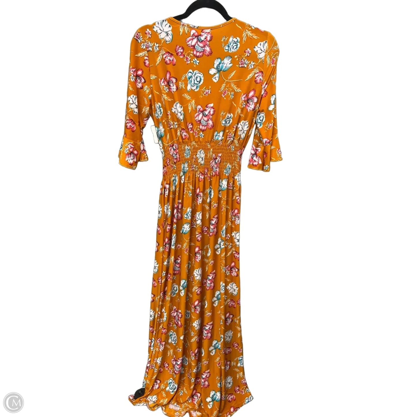 Dress Casual Maxi By Clothes Mentor In Orange, Size: L