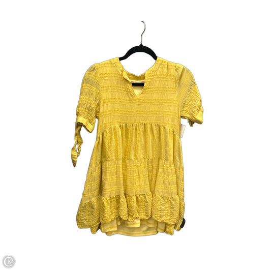 Dress Casual Midi By Altard State In Yellow, Size: S
