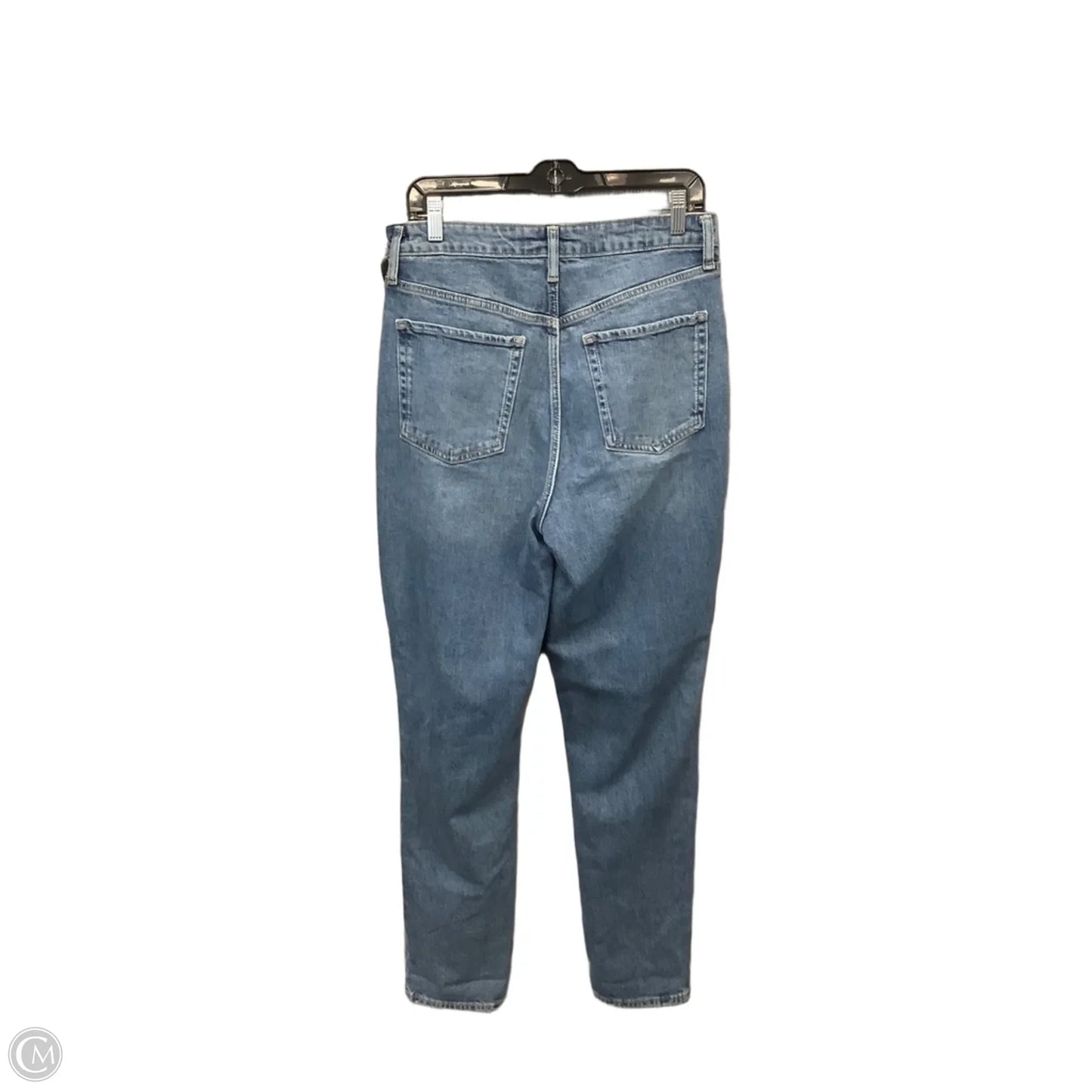 Jeans Straight By Old Navy In Blue Denim, Size: 10l