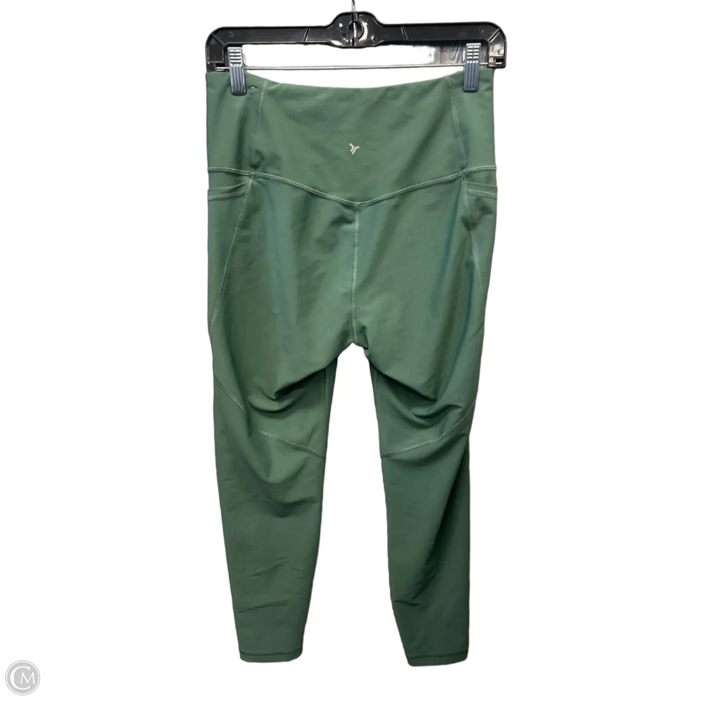 Athletic Leggings By Old Navy In Green, Size: L
