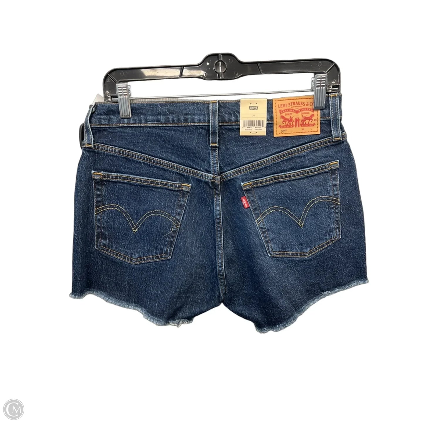 Shorts By Levis In Blue Denim, Size: 8
