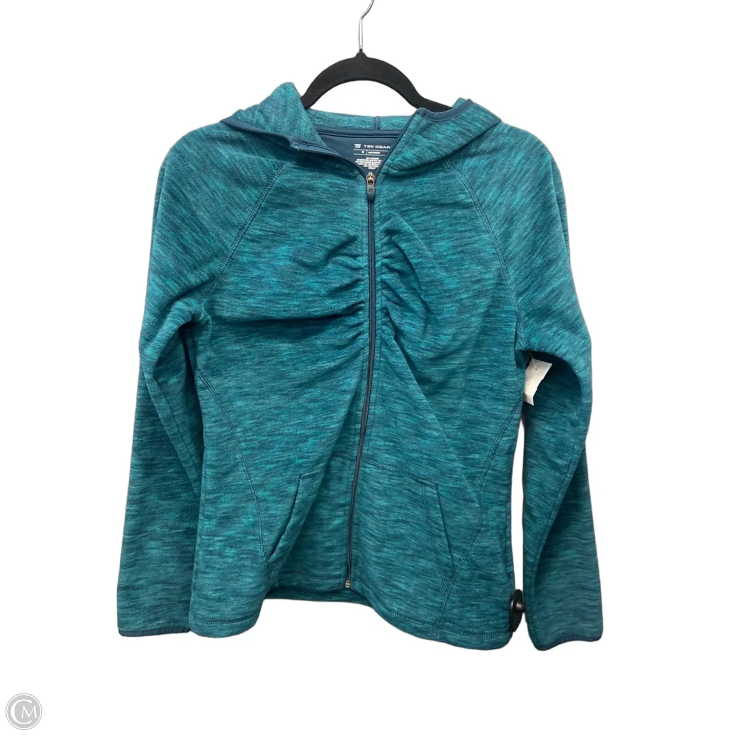 Athletic Fleece By Tek Gear In Green, Size: M