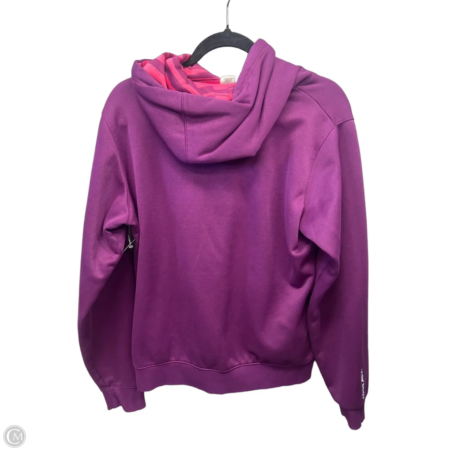 Athletic Sweatshirt Hoodie By Under Armour In Purple, Size: L