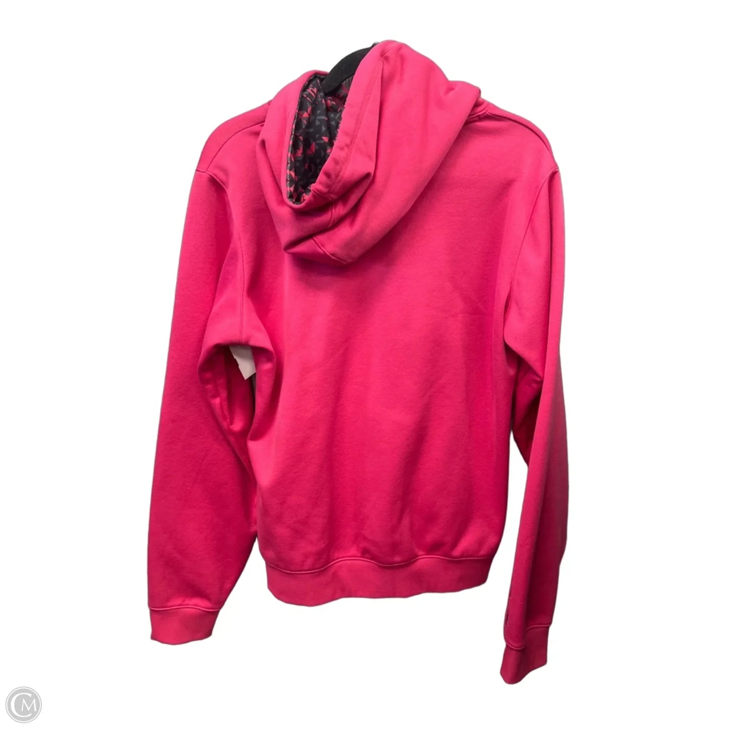 Athletic Sweatshirt Hoodie By Under Armour In Pink, Size: M