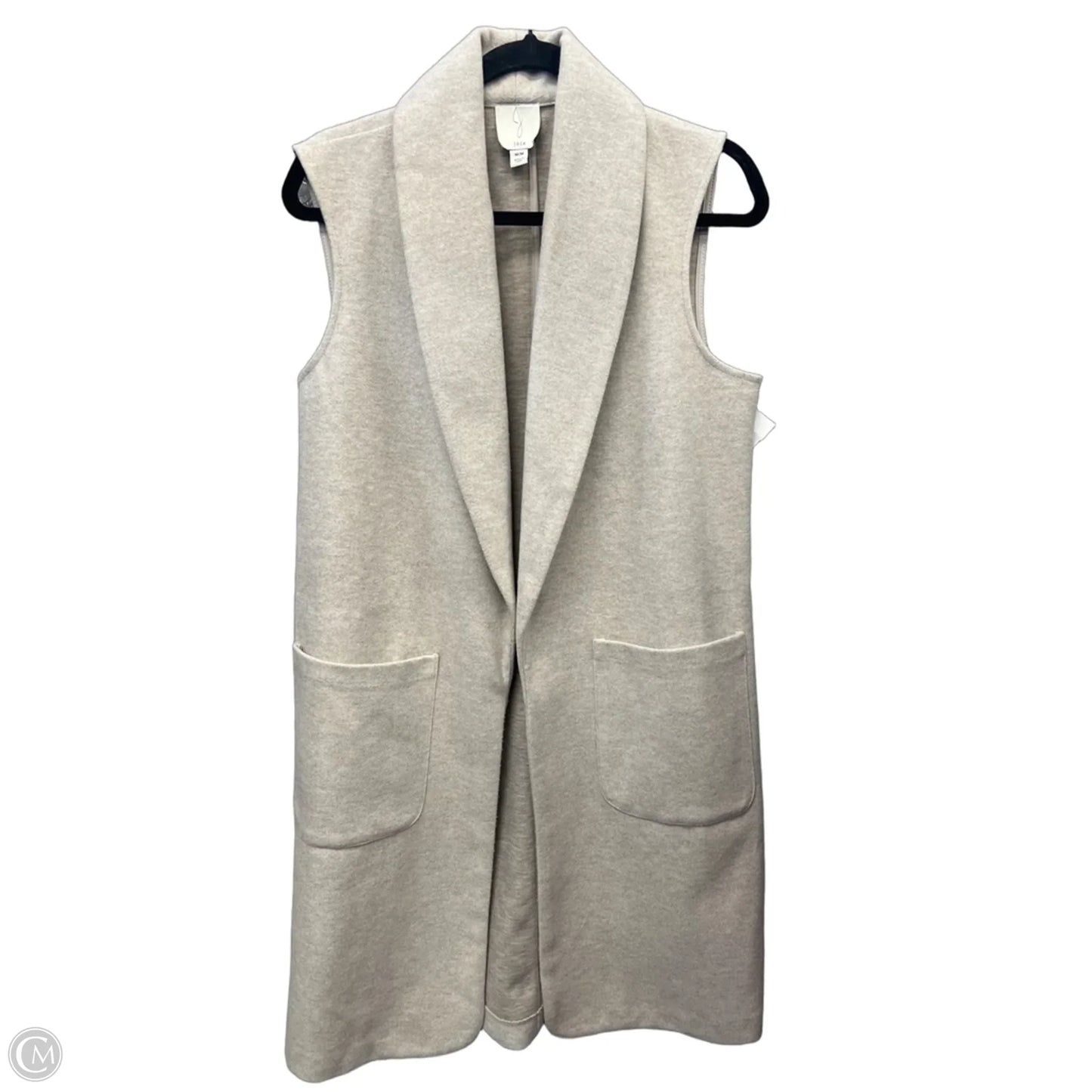Vest Sweater By Joie In Tan, Size: M