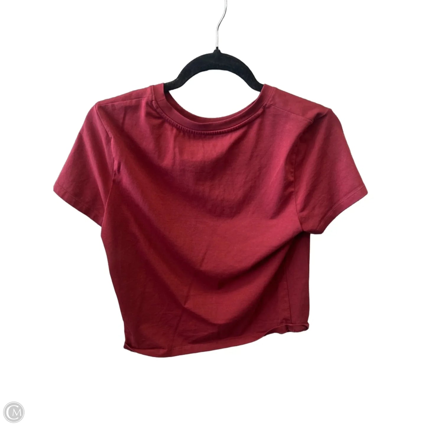 Top Short Sleeve By Clothes Mentor In Red, Size: L