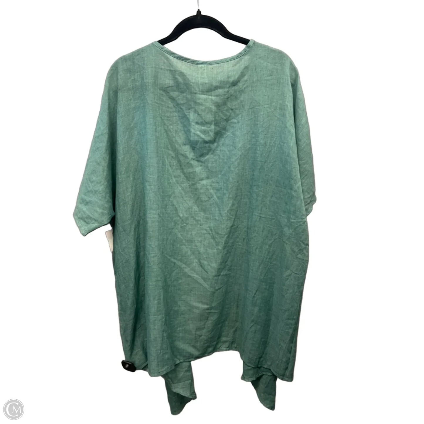 Kimono By Clothes Mentor In Green, Size: L