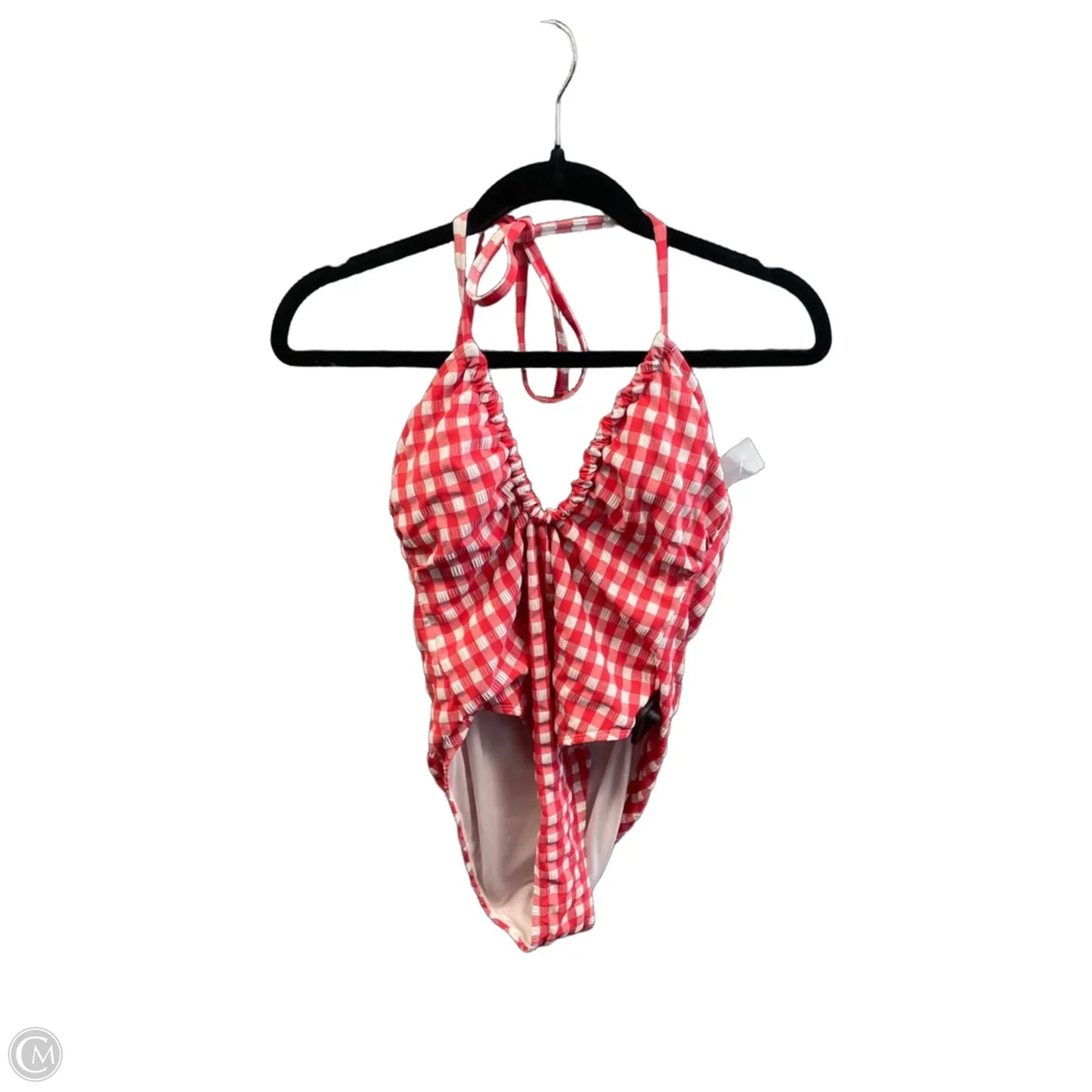 Swimsuit By Wild Fable In Checkered Pattern, Size: M