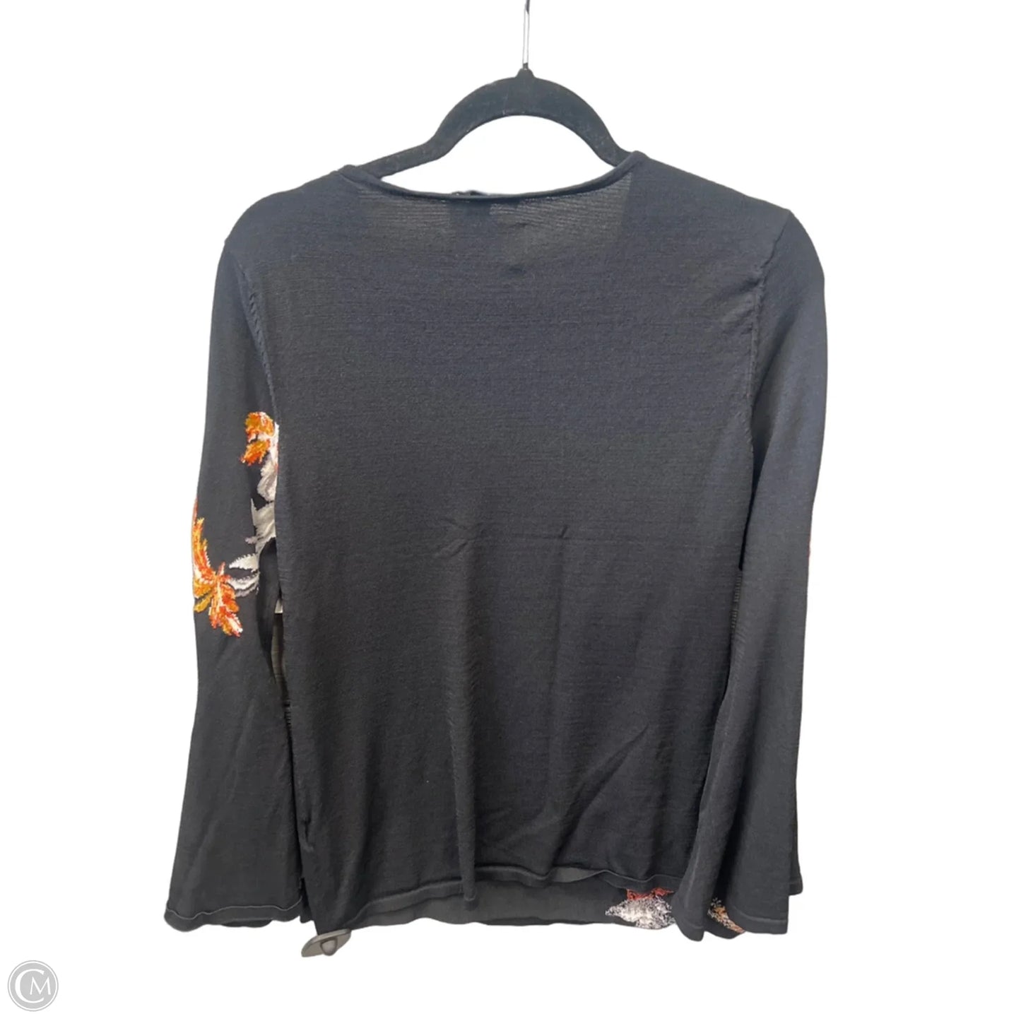 Top Long Sleeve By Inc In Black, Size: Xl