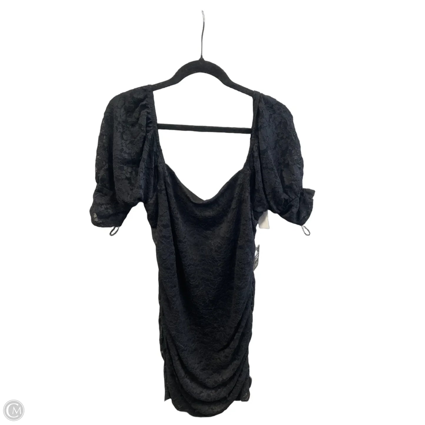 Dress Casual Midi By Express In Black, Size: Xl