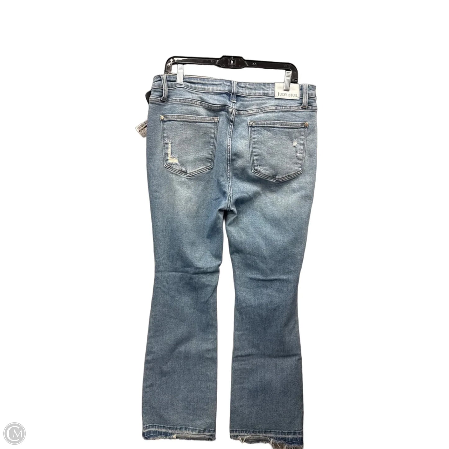 Jeans Boot Cut By Judy Blue In Blue Denim, Size: 14