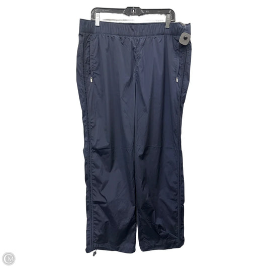 Athletic Pants By Athleta In Navy, Size: Xl