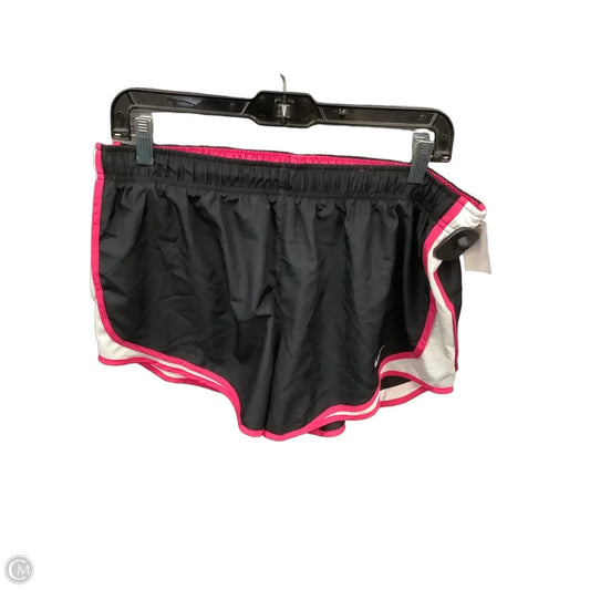 Athletic Shorts By Nike Apparel In Black & Pink, Size: Xl
