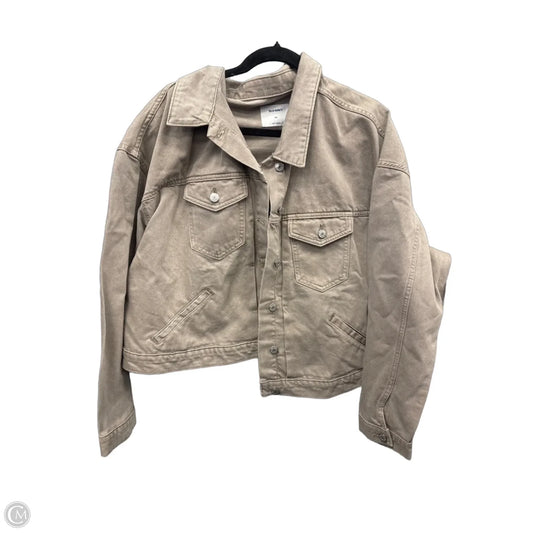 Jacket Denim By Old Navy In Grey, Size: Xxl