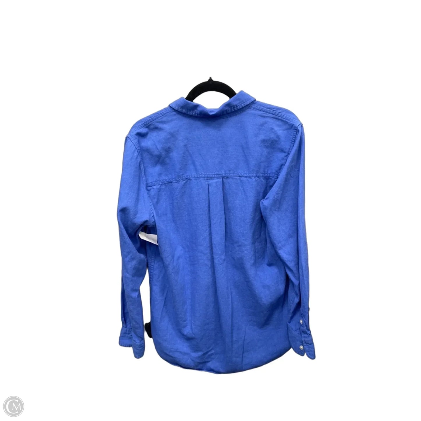 Top Long Sleeve By Universal Thread In Blue, Size: M