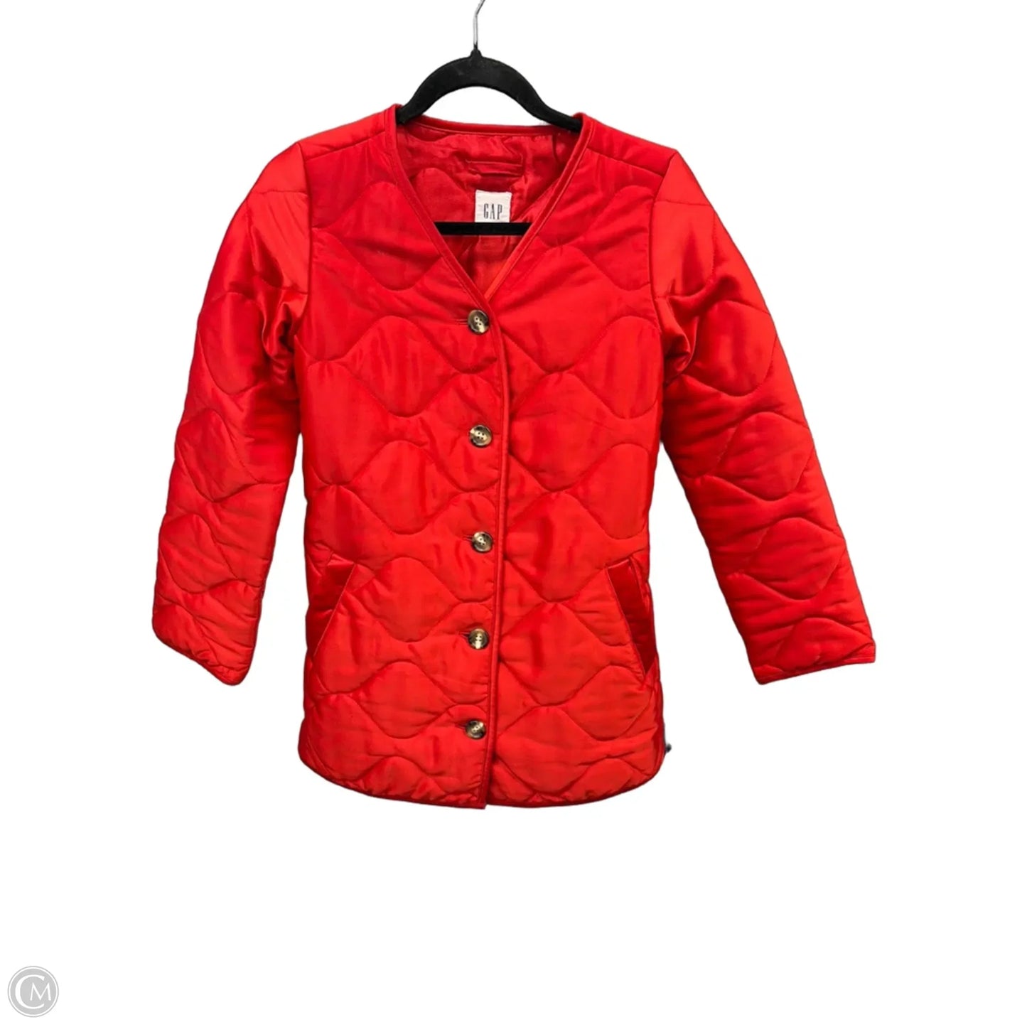 Jacket Puffer & Quilted By Gap In Red, Size: Xsp