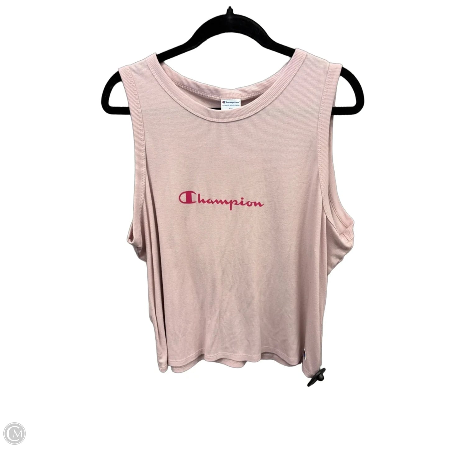 Athletic Tank Top By Champion In Pink, Size: 2x
