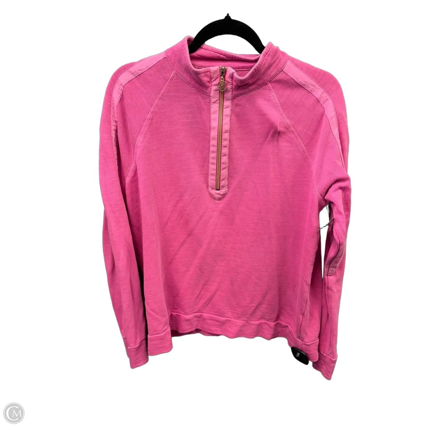 Top Long Sleeve Designer By Lilly Pulitzer In Pink, Size: M