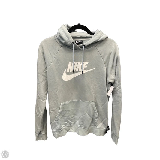 Athletic Sweatshirt Hoodie By Nike Apparel In Green, Size: S