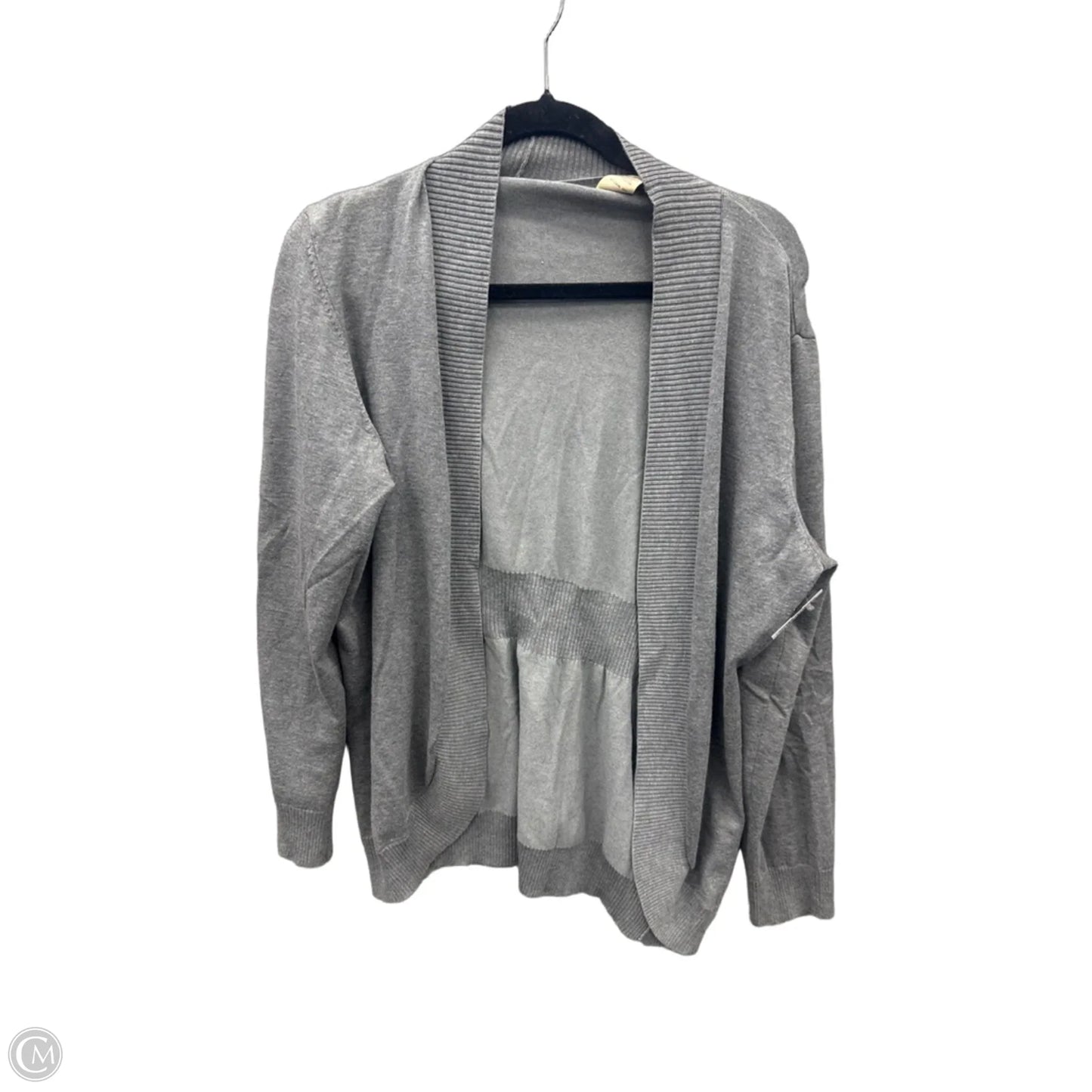 Cardigan By Faded Glory In Grey, Size: Xl