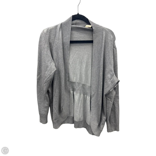 Cardigan By Faded Glory In Grey, Size: Xl