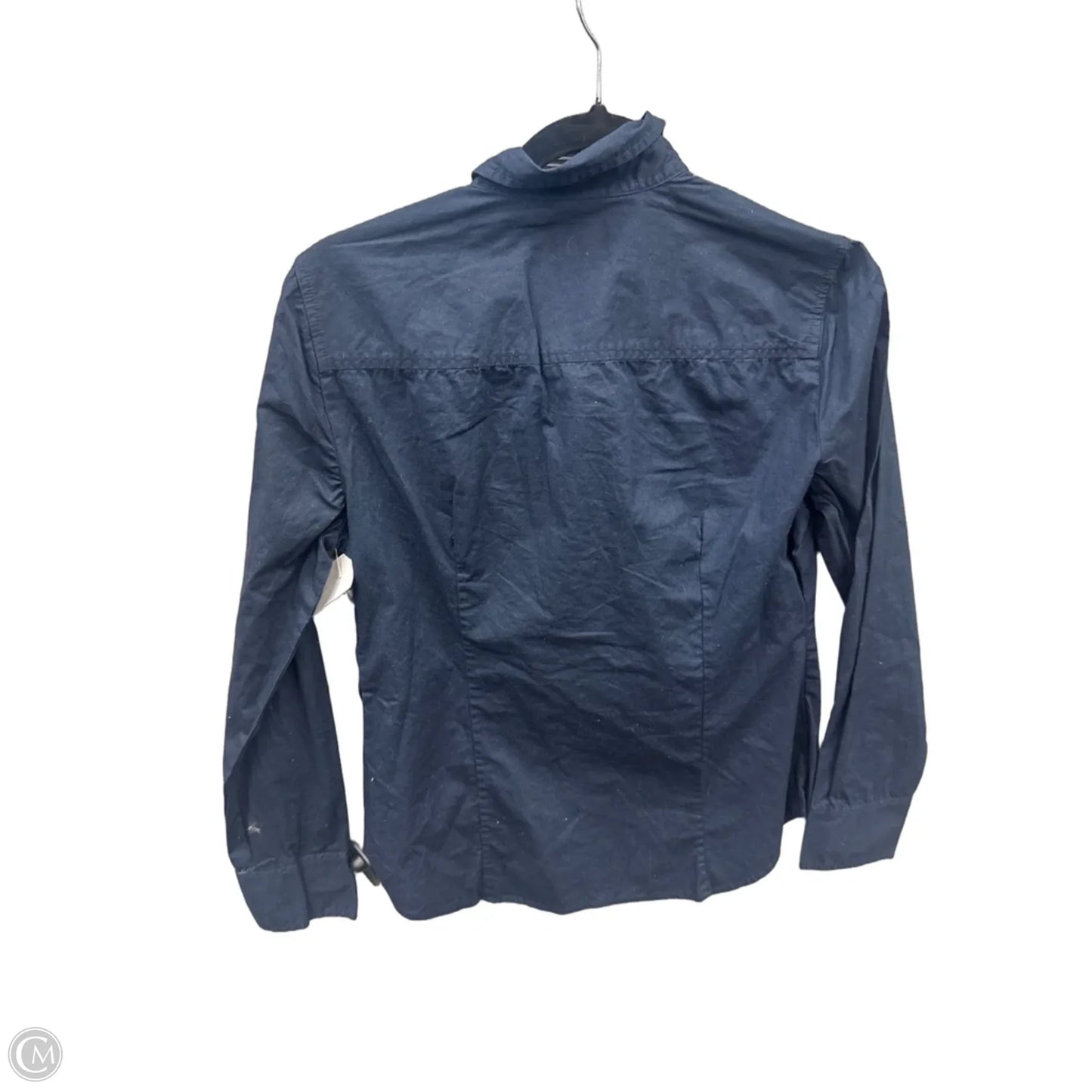Top Long Sleeve By J. Crew In Blue, Size: M