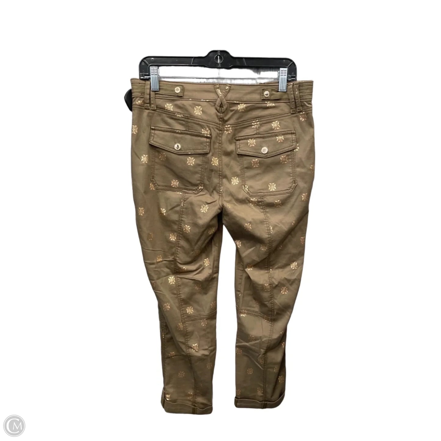 Pants Cropped By White House Black Market In Green, Size: 6