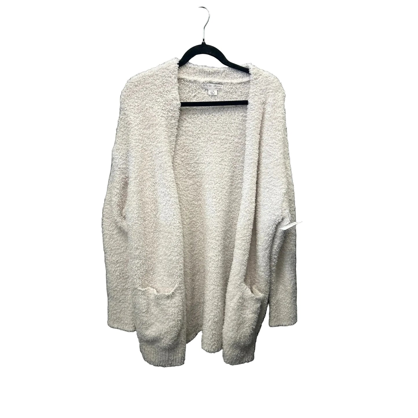 Sweater Cardigan By Barefoot Dreams In Cream, Size: L