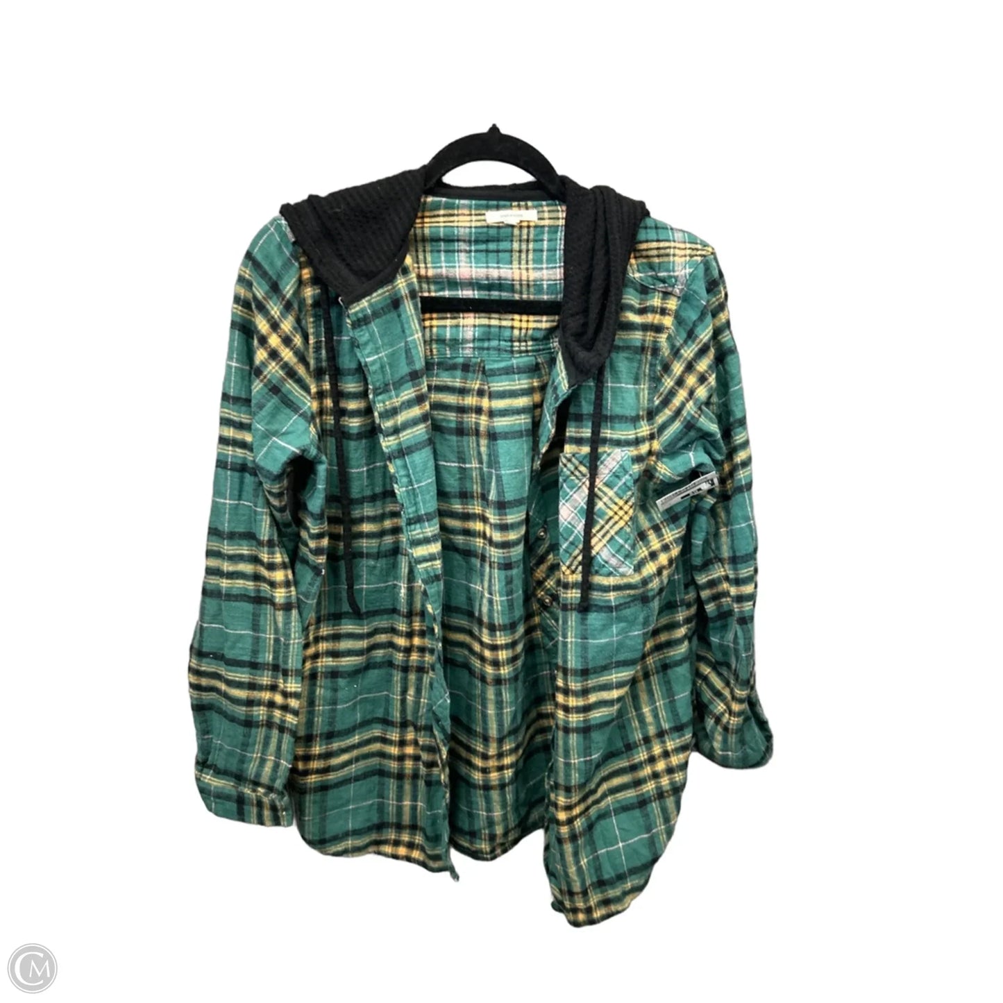 Top Long Sleeve By Maurices In Green, Size: M