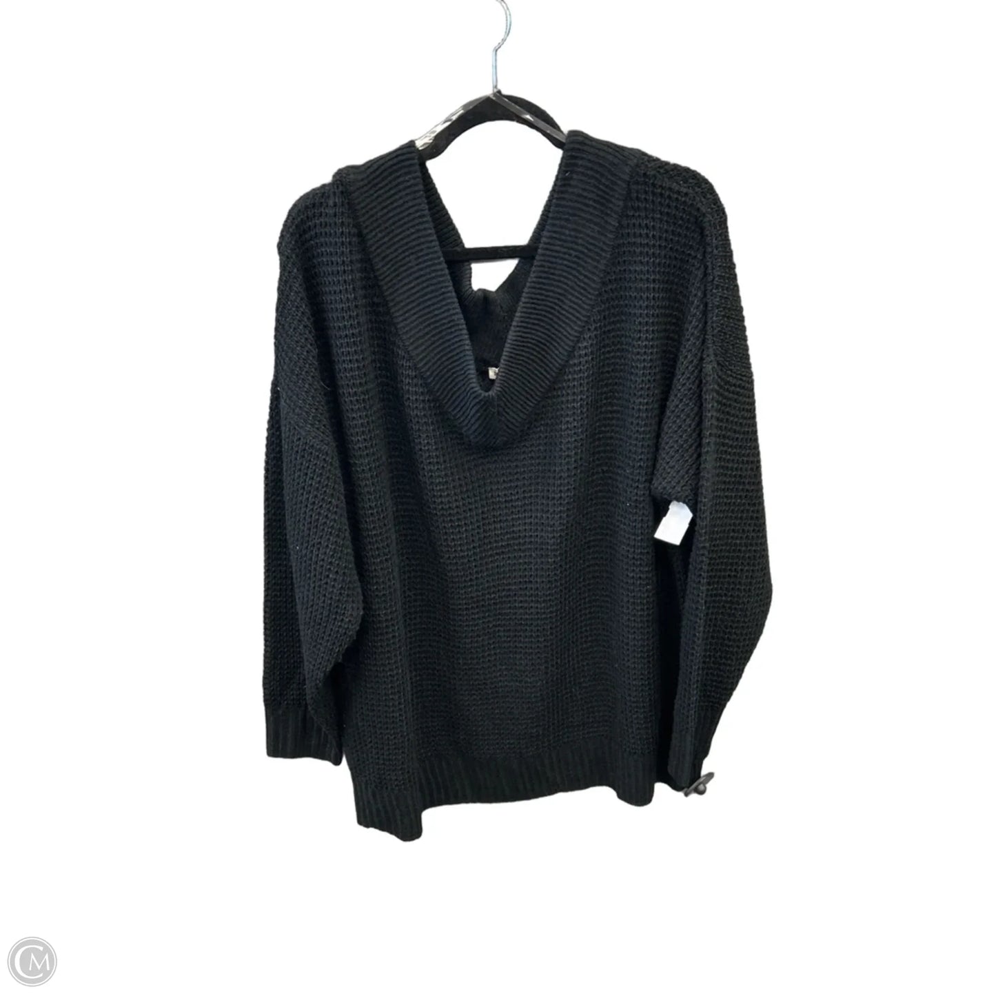 Sweater By Zenana In Black, Size: 1x