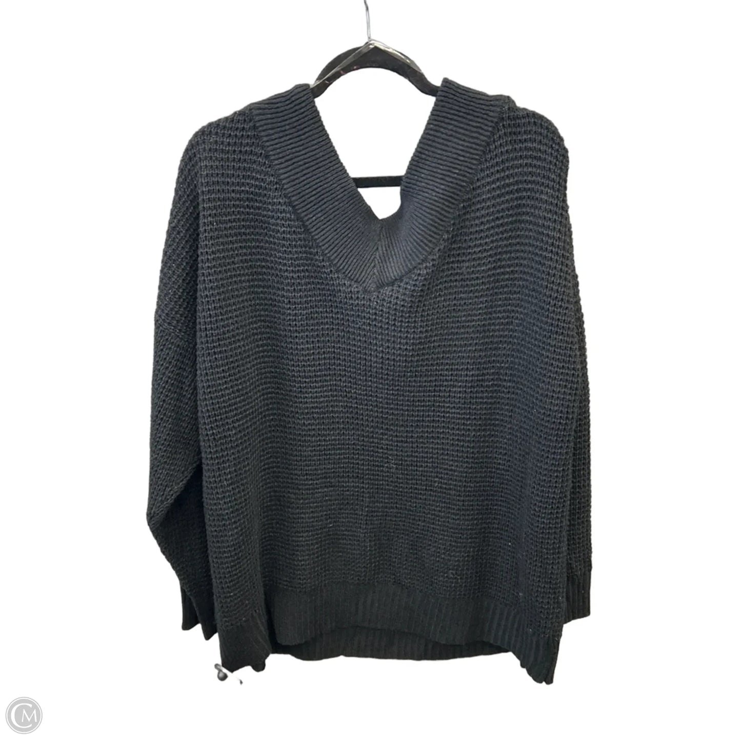 Sweater By Zenana In Black, Size: 1x