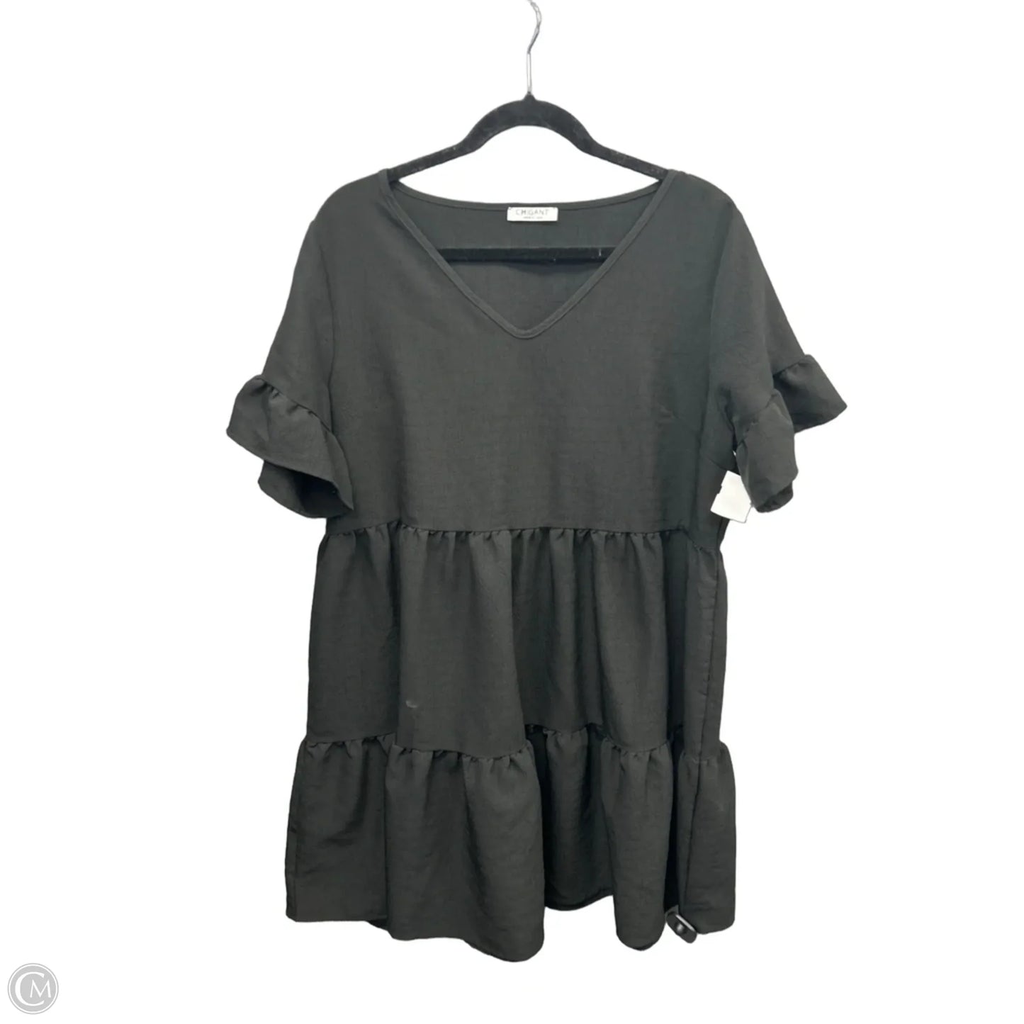 Dress Casual Midi By Clothes Mentor In Black, Size: L