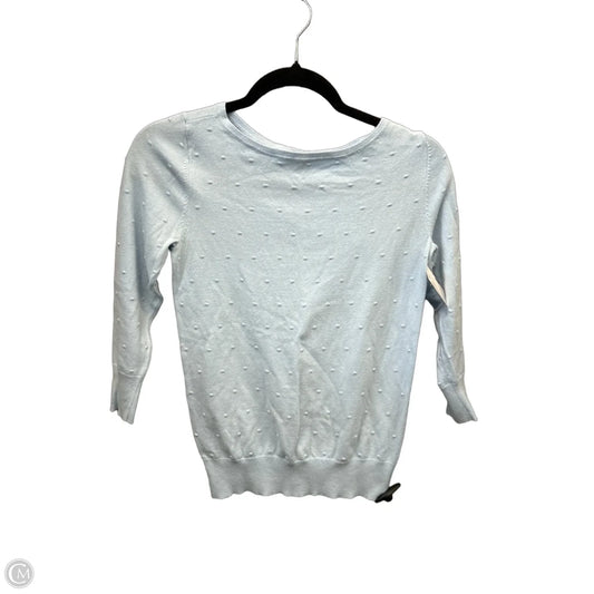 Top Long Sleeve By Ann Taylor In Blue, Size: Xs