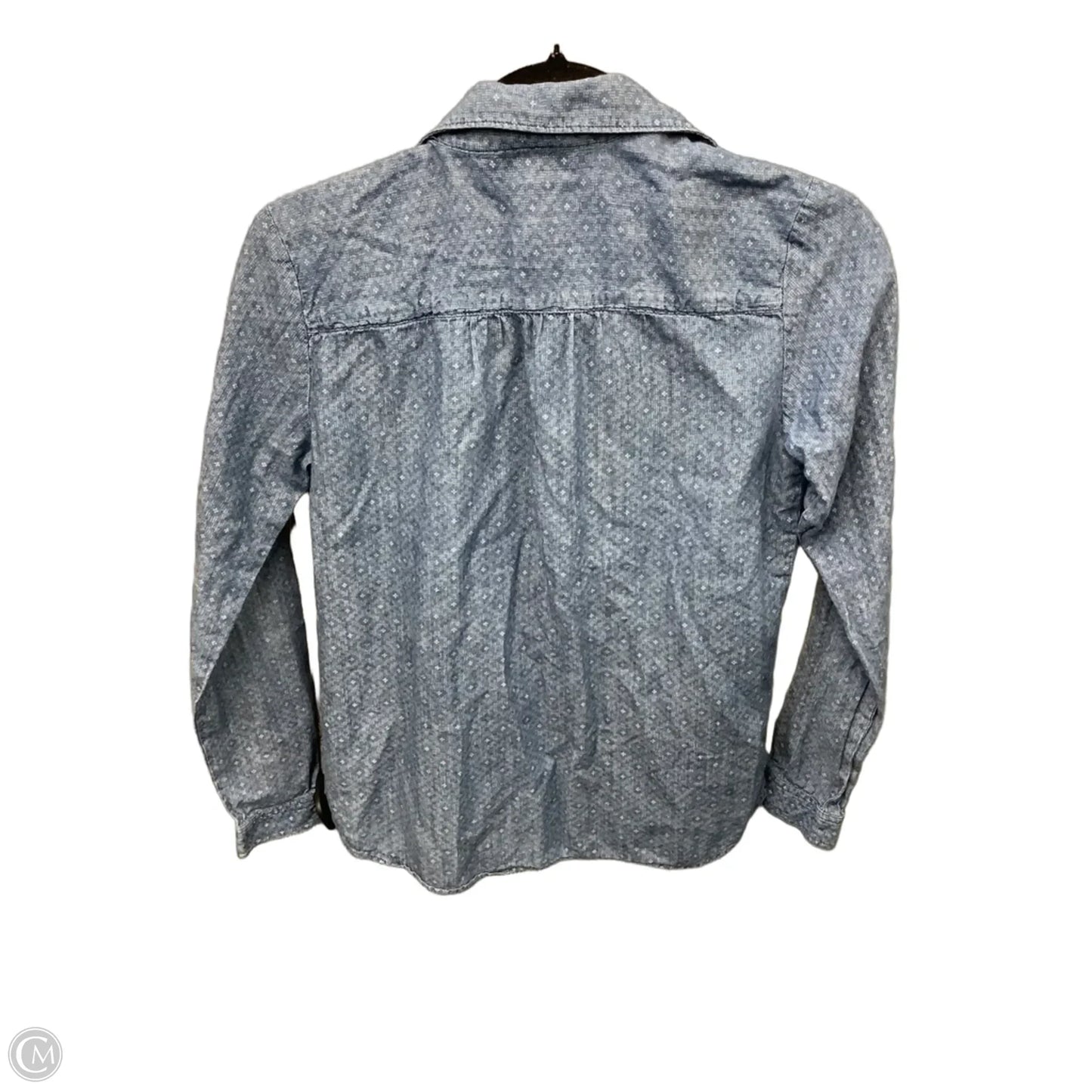 Top Long Sleeve By Loft In Blue, Size: Xs