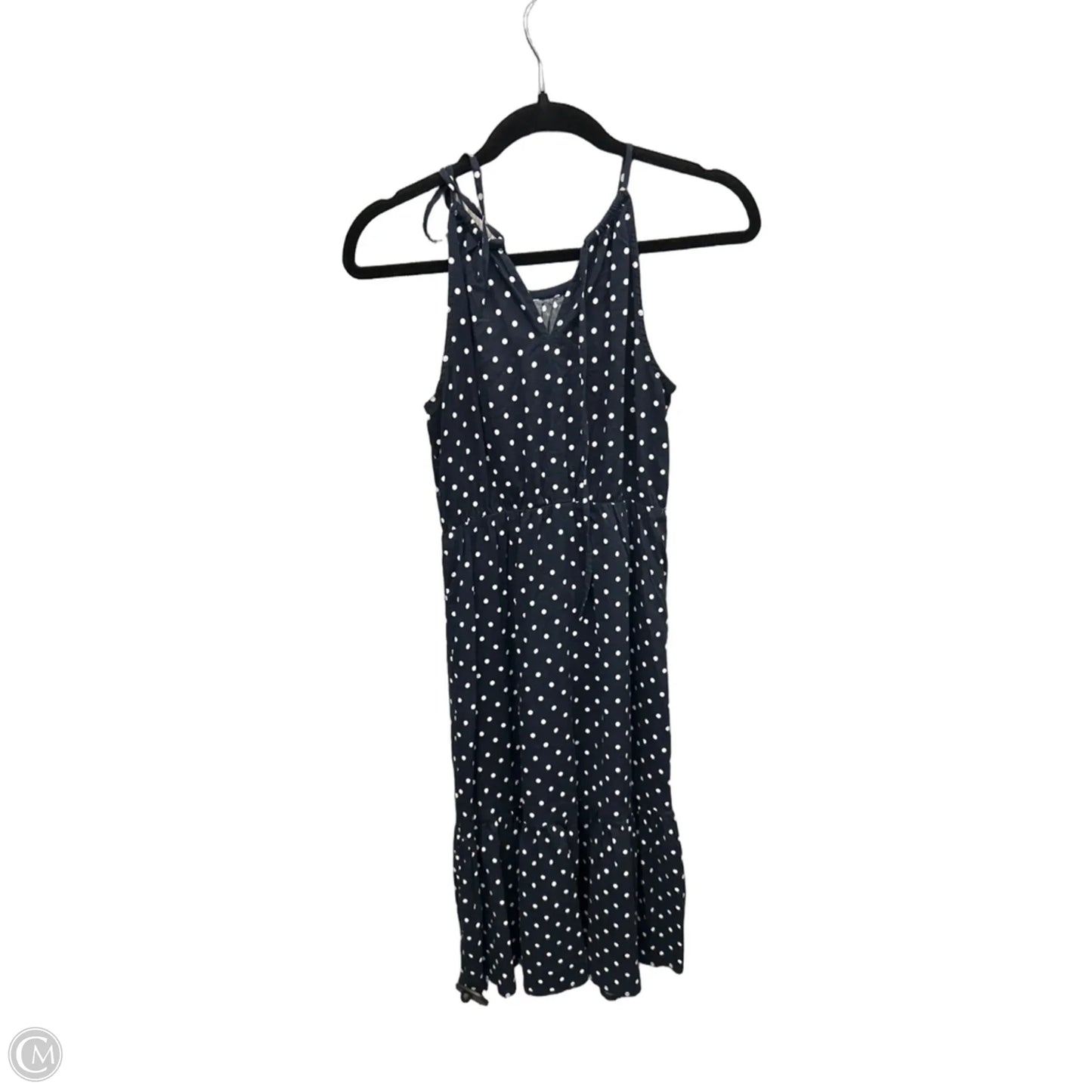 Dress Casual Midi By Banana Republic In Polkadot Pattern, Size: Xsp