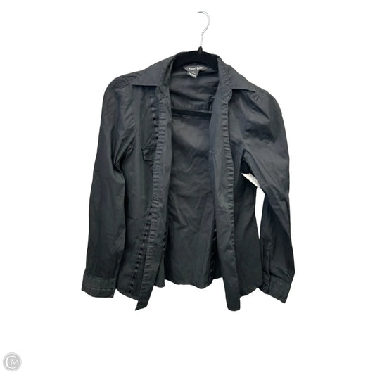 Top Long Sleeve By White House Black Market In Black, Size: Xs