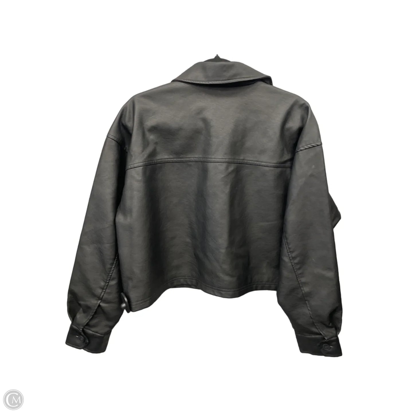 Jacket Shirt By Wild Fable In Black, Size: M