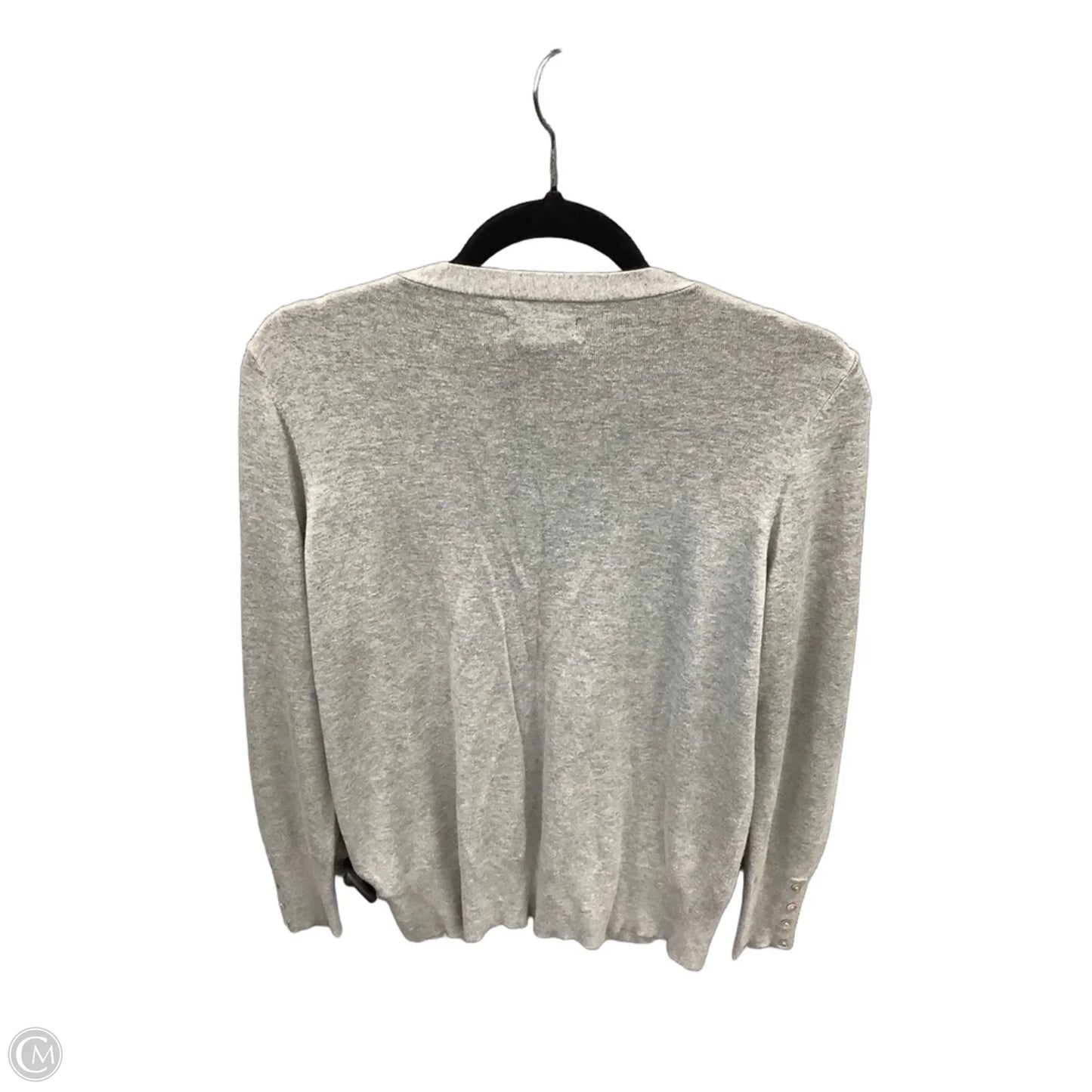 Top Long Sleeve By Kenneth Cole Reaction In Grey, Size: Xl
