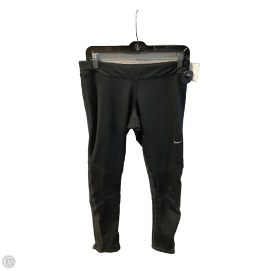 Athletic Leggings By Nike Apparel In Black, Size: L