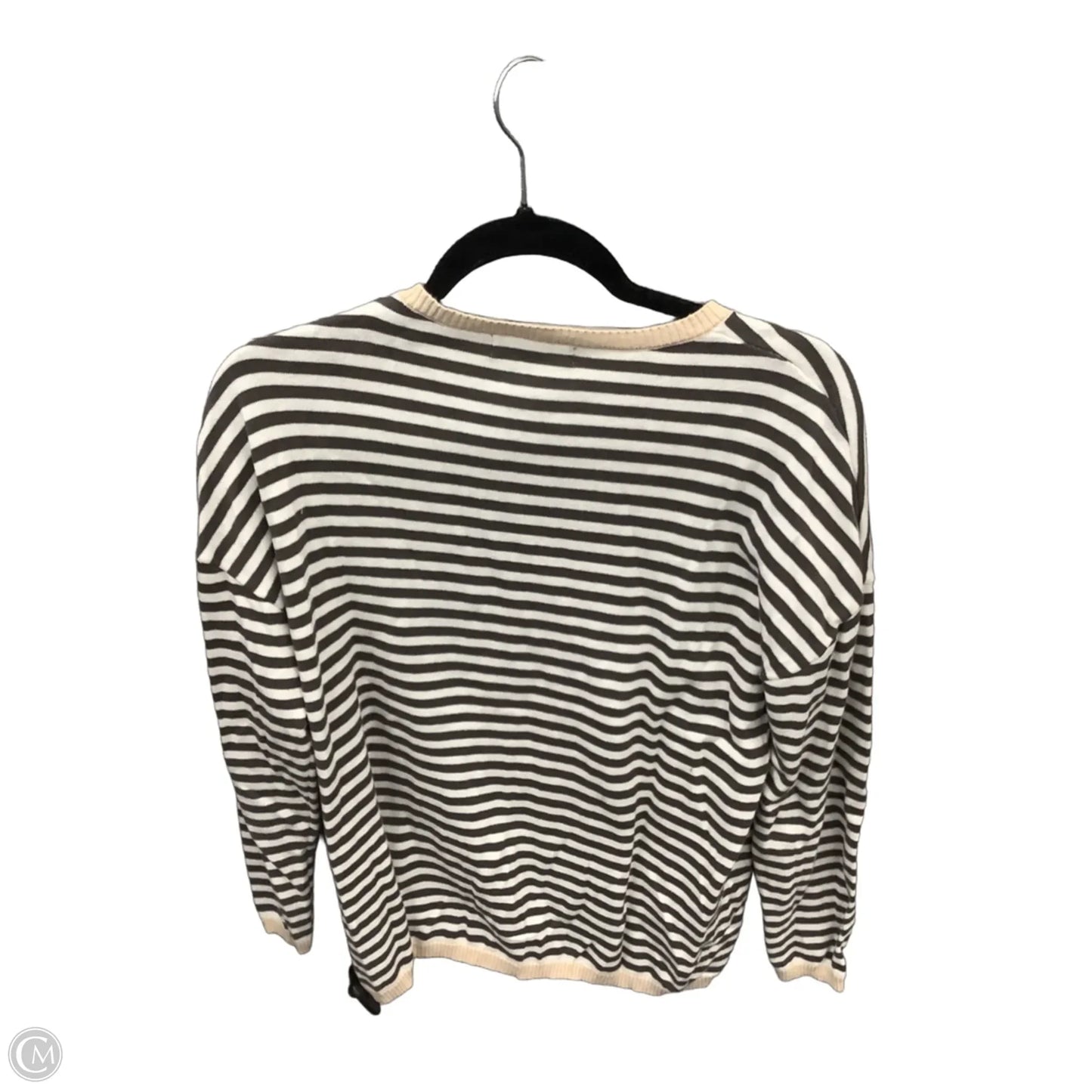 Top Long Sleeve By Lillusory In Striped Pattern, Size: S