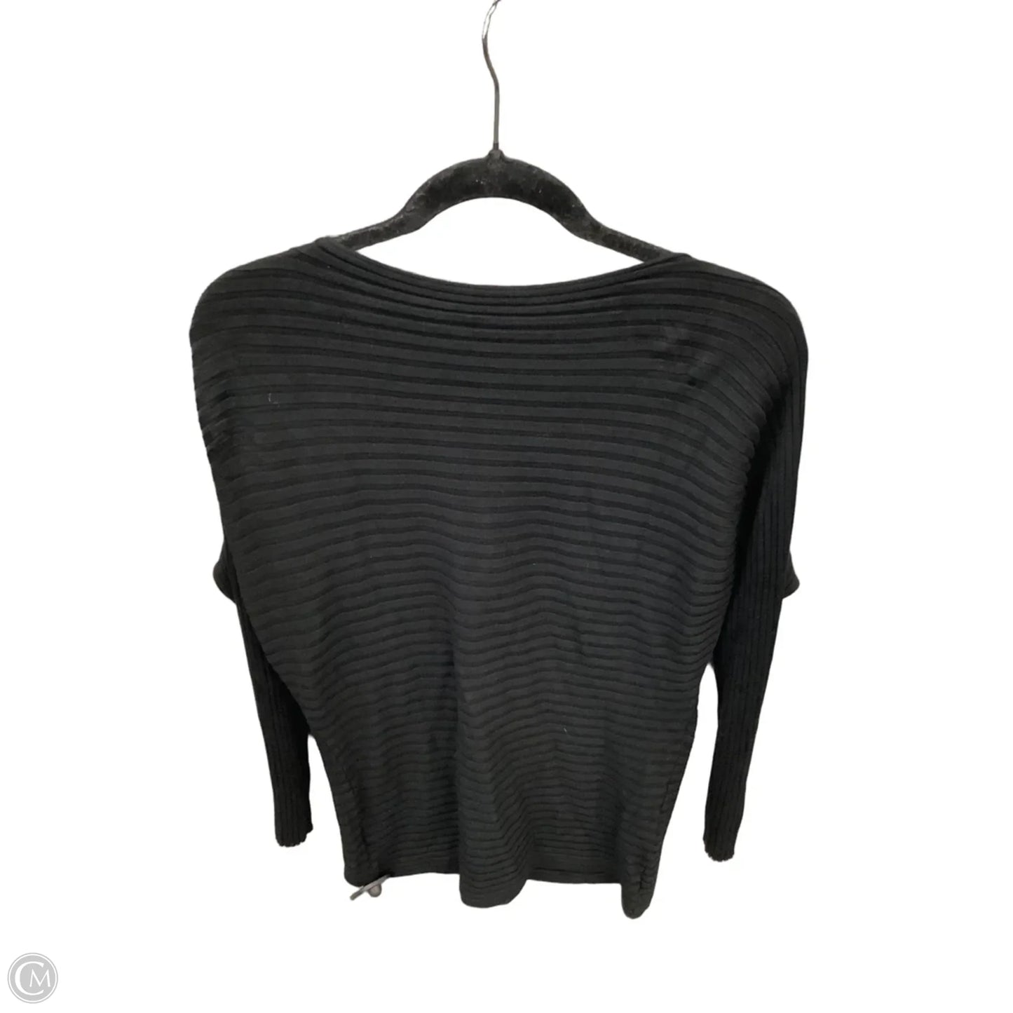 Top Long Sleeve By Clothes Mentor In Black, Size: M