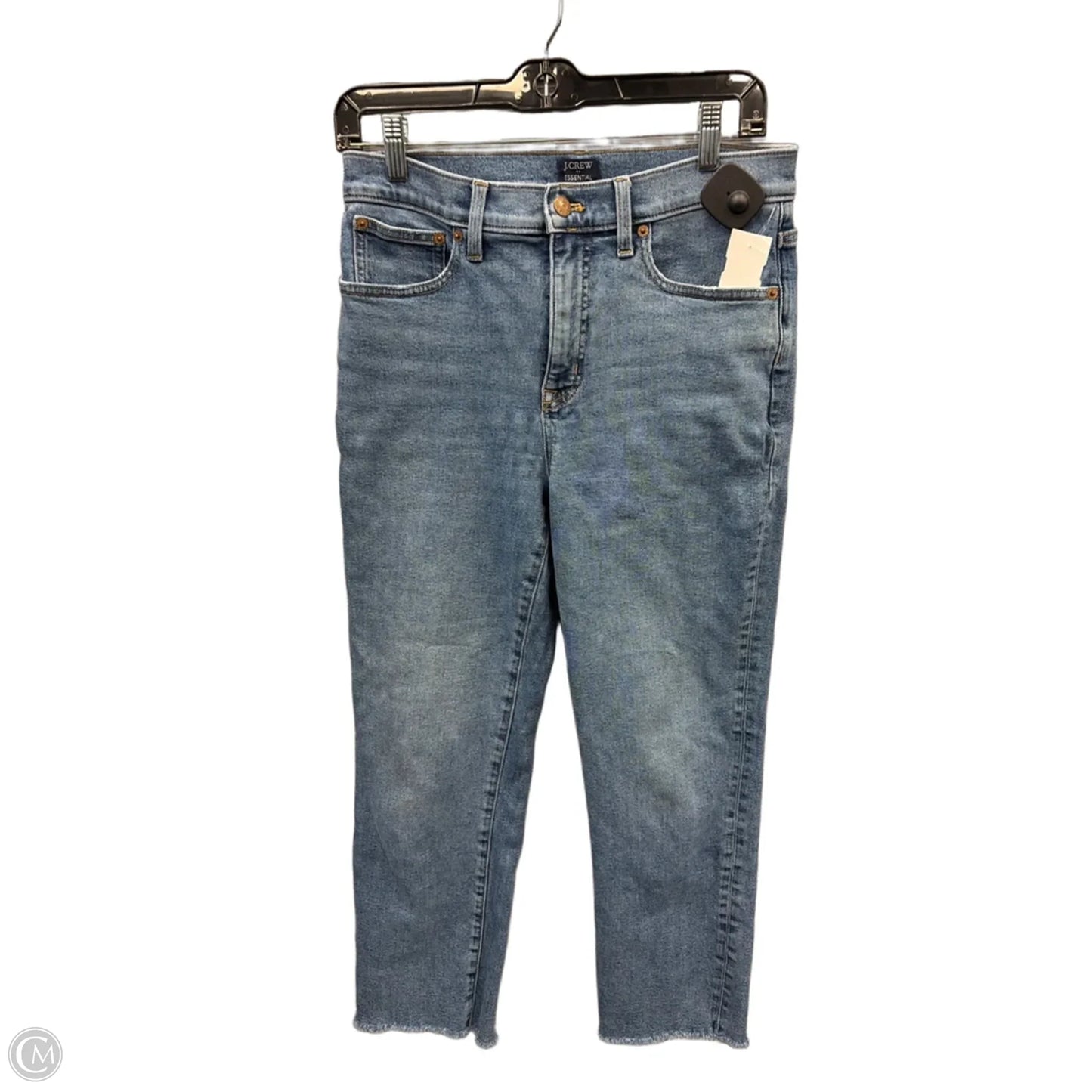 Jeans Straight By J. Crew In Blue Denim, Size: 6