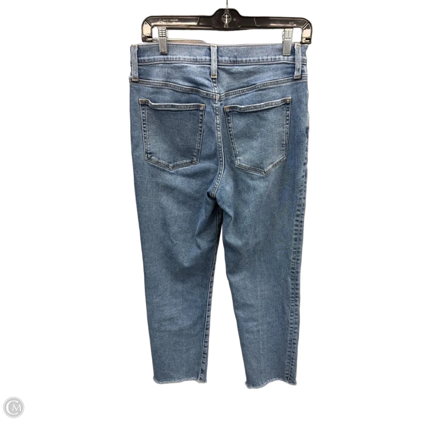 Jeans Straight By J. Crew In Blue Denim, Size: 6