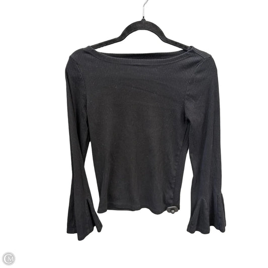 Top Long Sleeve By Gap In Black, Size: S