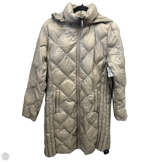 Coat Puffer & Quilted By Michael By Michael Kors In Grey, Size: M