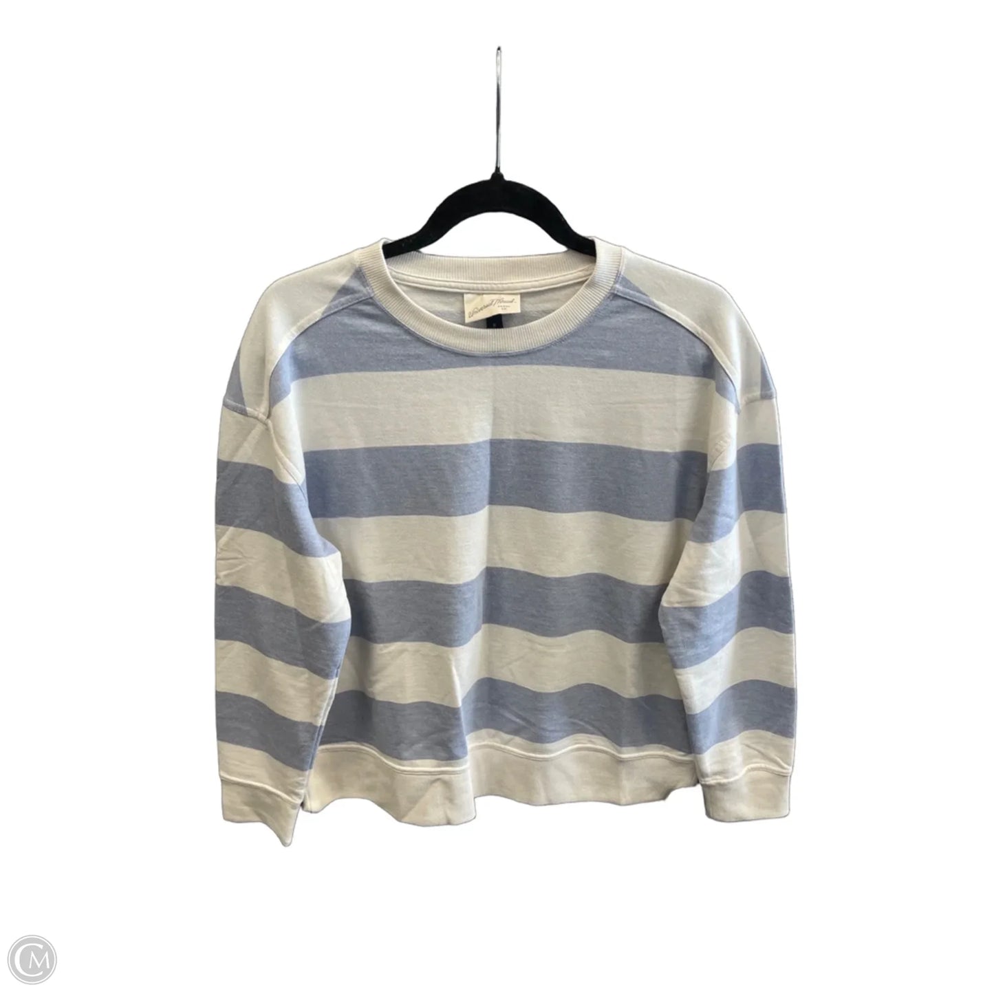 Top Long Sleeve By Universal Thread In Striped Pattern, Size: M