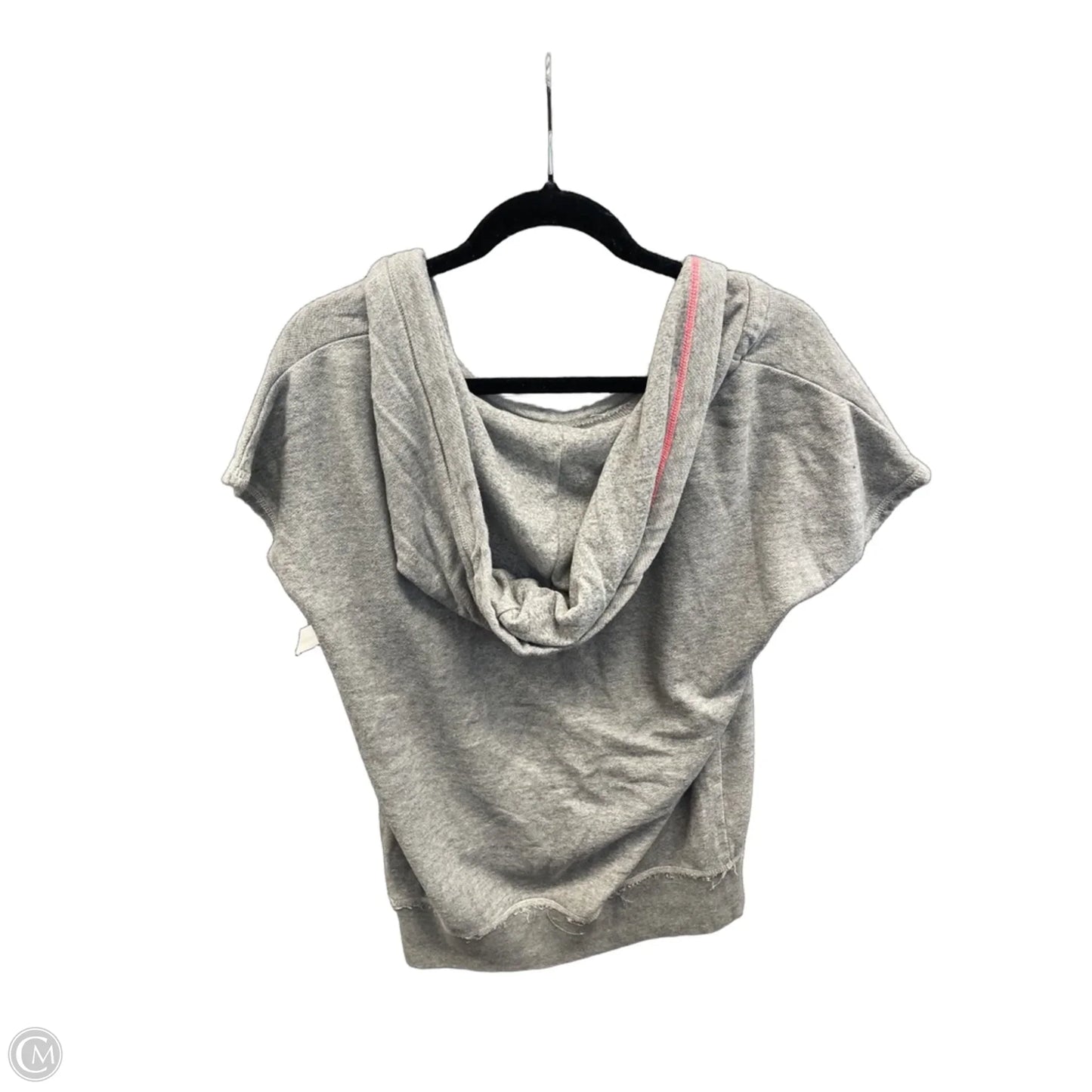 Top Short Sleeve By American Eagle In Grey, Size: M