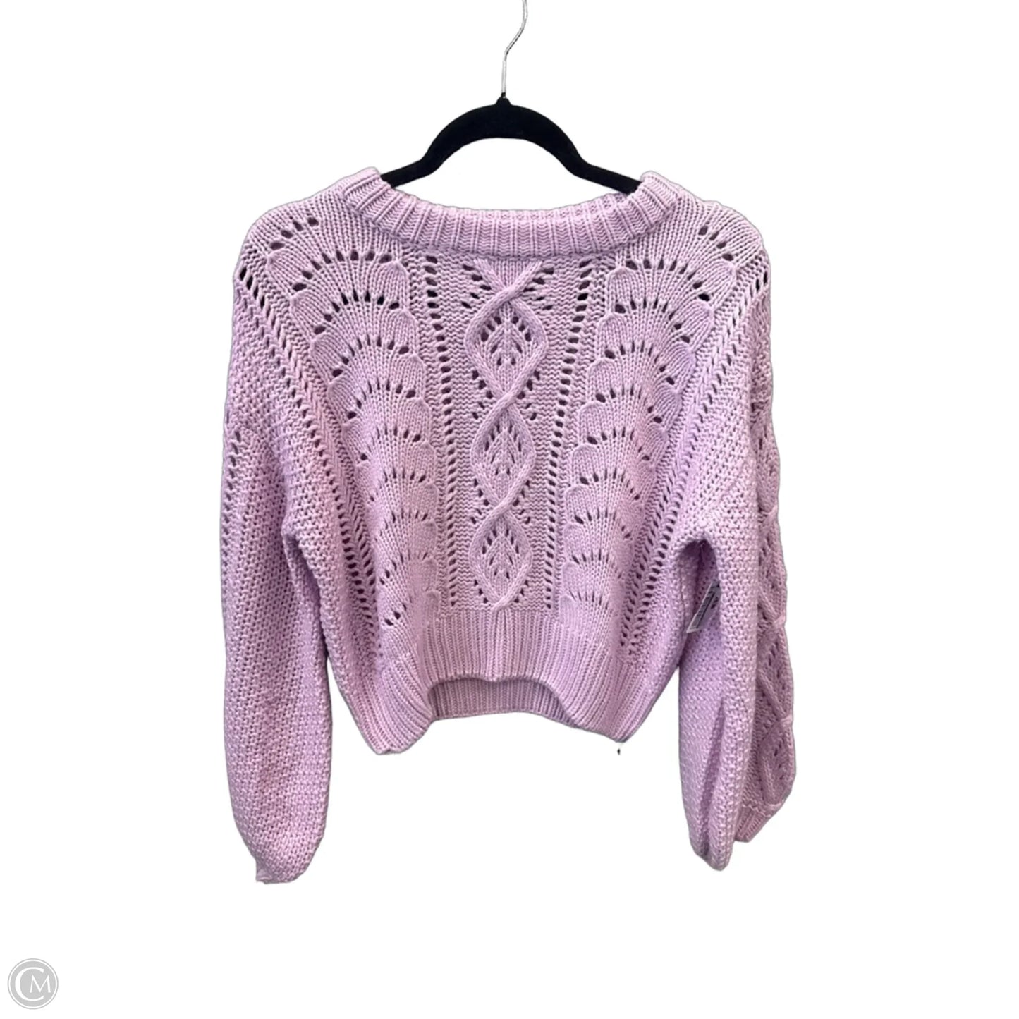 Sweater By Lush In Purple, Size: S